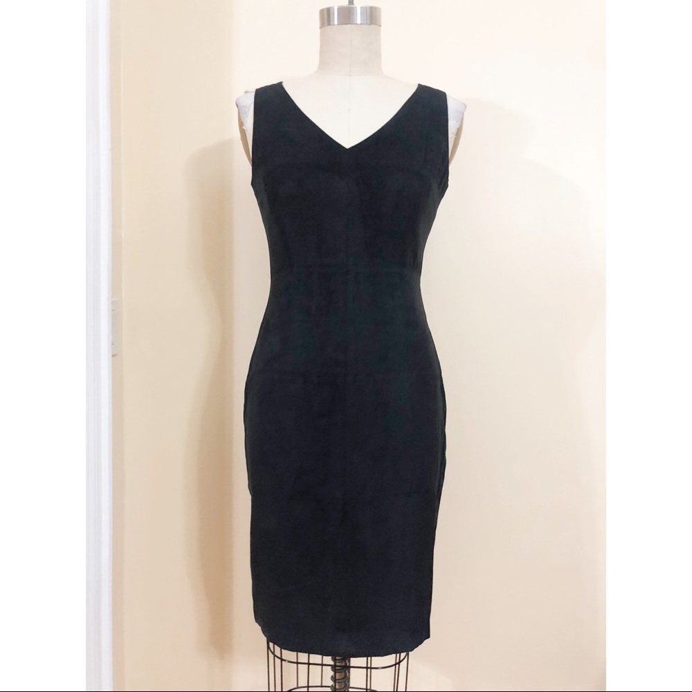 Vince Camuto Suede Body Con Dress